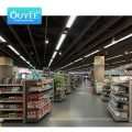 Good Quality Equip Wall For Store Pusher Four Column Shelves Supermarket Shelf Display Supermarket Shelf Display Rack